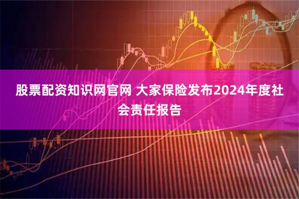 股票配资知识网官网 大家保险发布2024年度社会责任报告