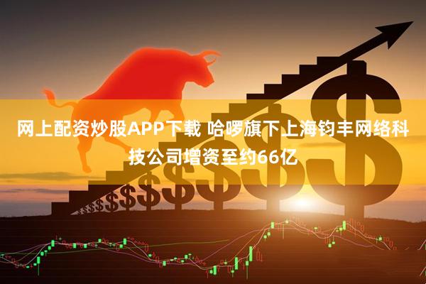 网上配资炒股APP下载 哈啰旗下上海钧丰网络科技公司增资至约66亿